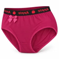 Women’s Full Coverage Stretch Briefs with Printed Waistband and Bow photo 1