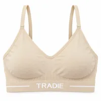TRADIE Soft Jersey Hook Free Bralette Beige photo 2