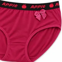 Women’s Full Coverage Stretch Briefs with Printed Waistband and Bow photo 5