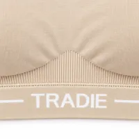 TRADIE Soft Jersey Hook Free Bralette Beige photo 5