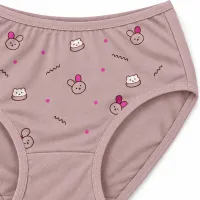 Women’s Cartoon Print Full Coverage Stretch Briefs photo 4