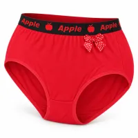 Women’s Full Coverage Stretch Briefs with Printed Waistband and Bow photo 3