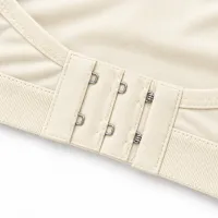 Women’s Plain Bralette with Adjustable Straps and Back Hook Closure photo 4