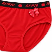 Women’s Full Coverage Stretch Briefs with Printed Waistband and Bow photo 4