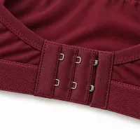 Women’s Plain Bralette with Adjustable Straps and Back Hook Closure photo 4