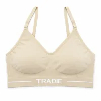 TRADIE Soft Jersey Hook Free Bralette Beige photo 4