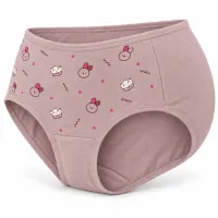 Women’s Cartoon Print Full Coverage Stretch Briefs photo 3